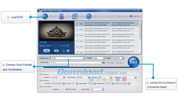 uRex iPhone DVD Ripper