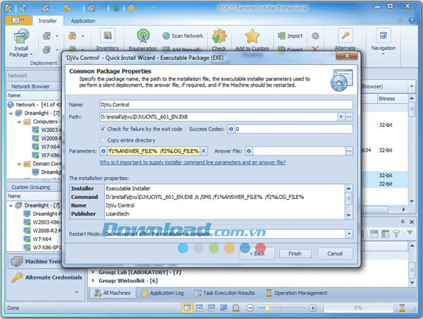 EMCO Remote Installer