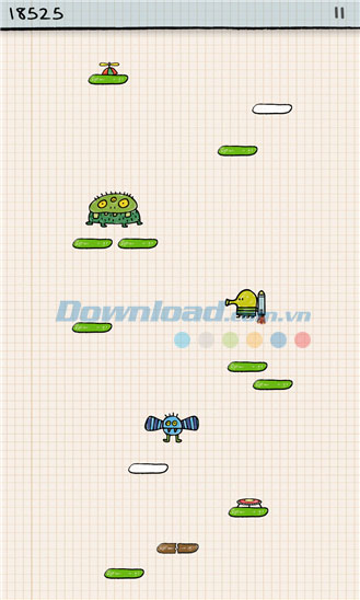 Trò chơi kinh điển nhất mọi thời đại Doodle Jump
