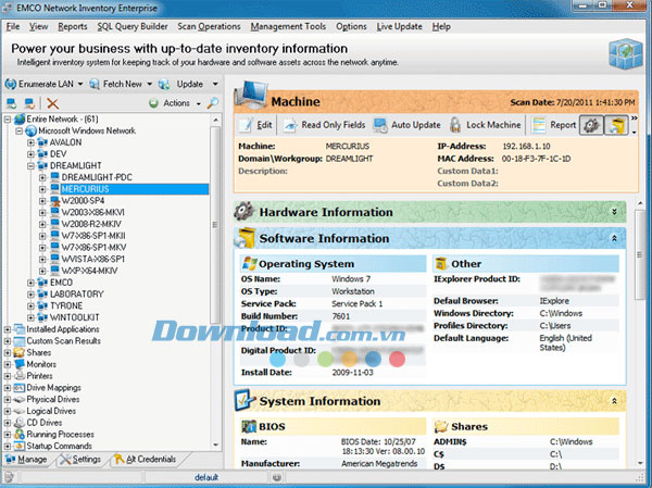 EMCO Network Inventory