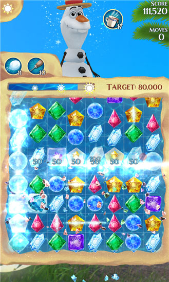 Frozen Free Fall