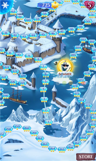 Frozen Freel Fall