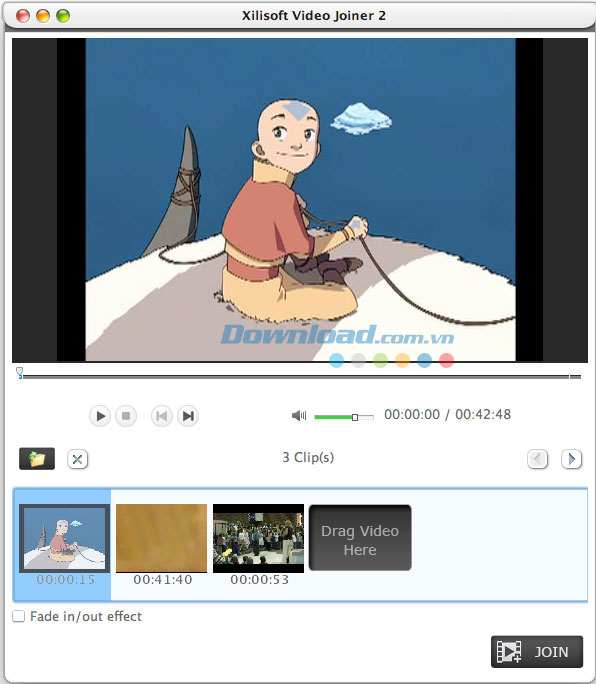 Xilisoft Video Joiner cho Mac