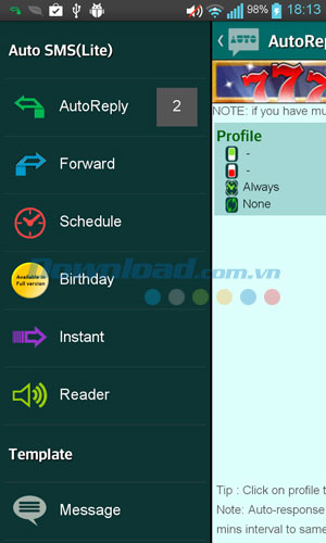 Auto SMS Lite