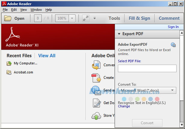 Adobe Reader