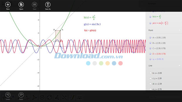 GeoGebra: Công cụ toán học mạnh mẽ và miễn phí cho mọi cấp độ học tập và nghiên cứu. https://st.download.com.vn/data/image/2015/02/06/GeoGebra-3.jpg