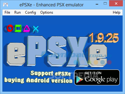 Trình giả lập PlayStation I ePSXe mang lại trải nghiệm chơi game mượt mà và chân thực trên máy tính. https://st.download.com.vn/data/image/2015/02/09/ePSXe-3.jpg