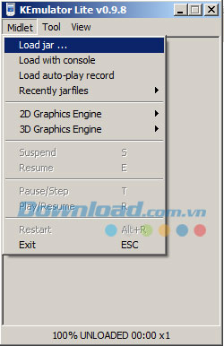Chơi game Java bằng KEmulator