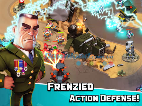 Alien Creeps TD cho iOS