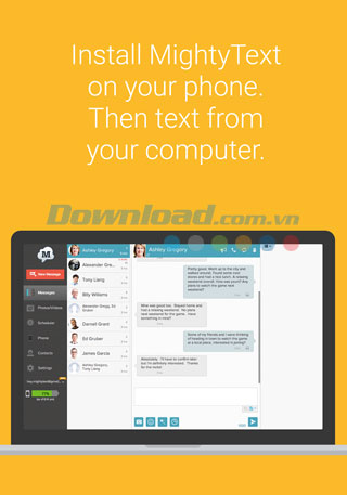 SMS Text Messaging & Group MMS