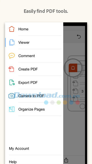 Adobe Acrobat DC cho iOS