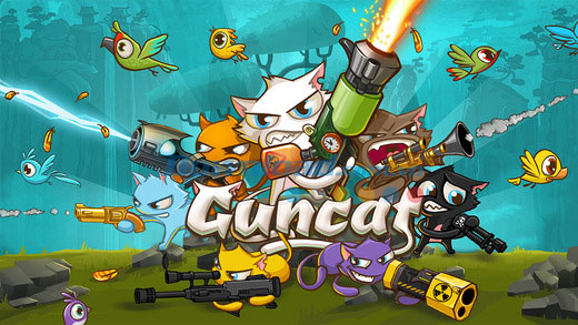 Game hành động bắn súng Guncat cho iOS
