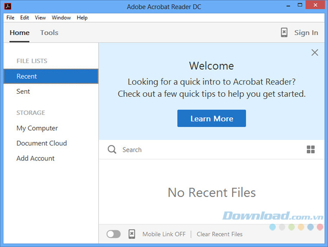 Adobe Acrobat Reader DC: Trình xem và chỉnh sửa PDF hàng đầu, miễn phí và đáng tin cậy. https://st.download.com.vn/data/image/2015/04/10/acrobat-reader.jpg