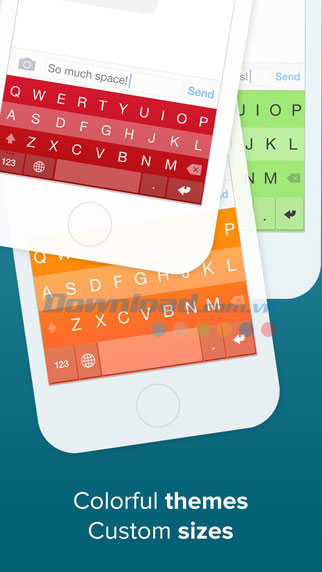 Fleksy Keyboard cho iOS