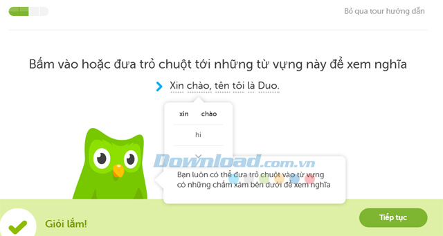 Duolingo cá nhân hóa bài học