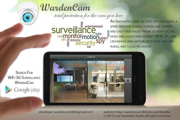 Smart Home Security WardenCam