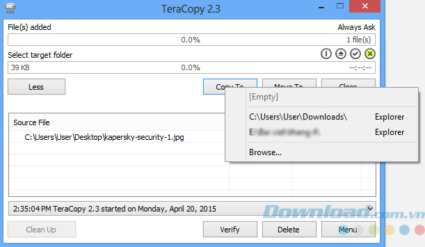 TeraCopy