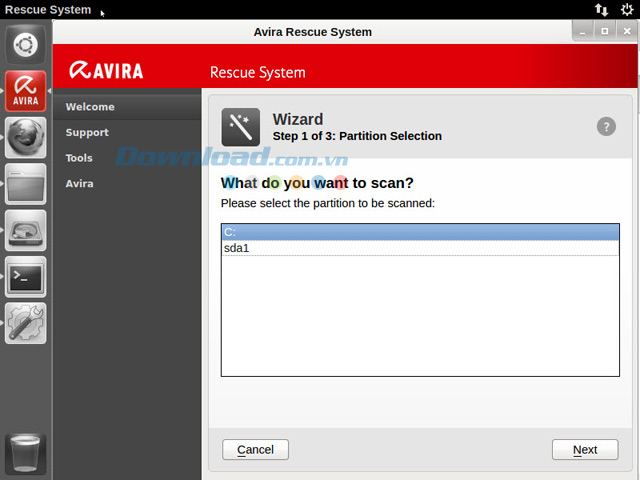 Avira Rescue System