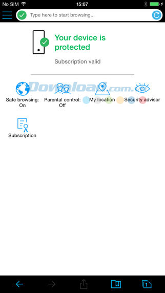 F-Secure SAFE cho iOS
