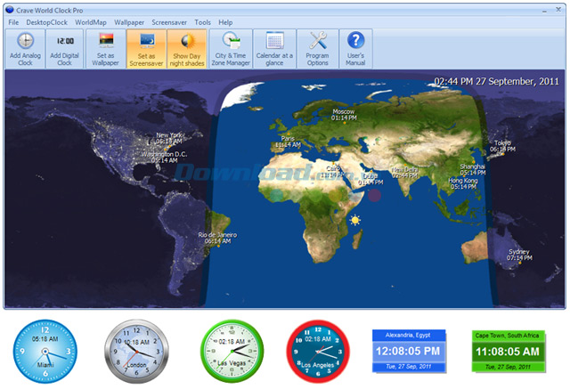  Crave World Clock Pro