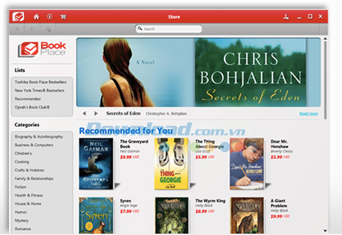 Toshiba Book place
