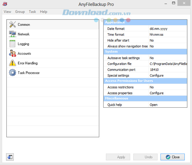 AnyFileBackup Pro