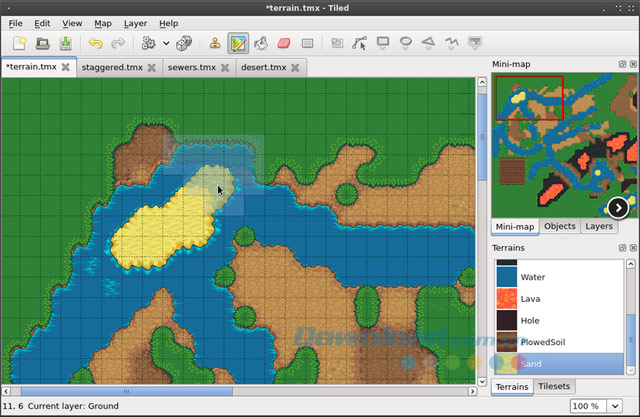 Tiled