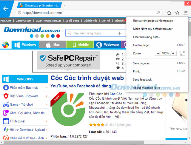 Maxthon Nitro