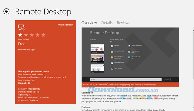 Remote Desktop 