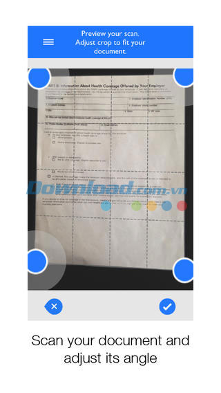 Scan ảnh và PDF airScan Mobile cho iOS