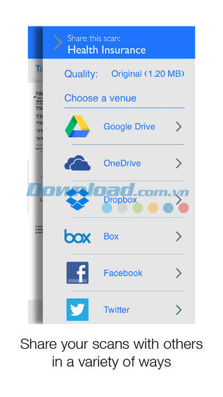 Chia sẻ trên đám mây