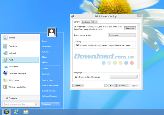 Win8Starter