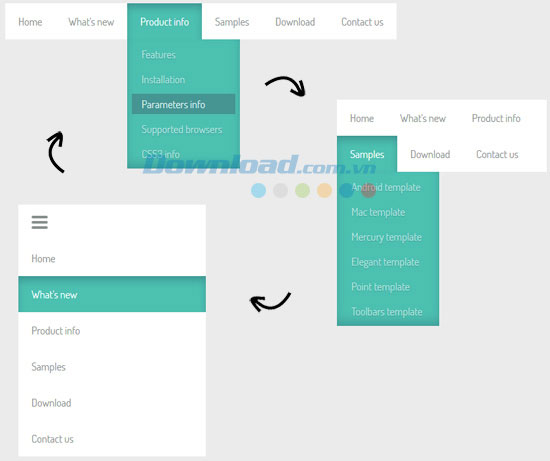 CSS3 Menu