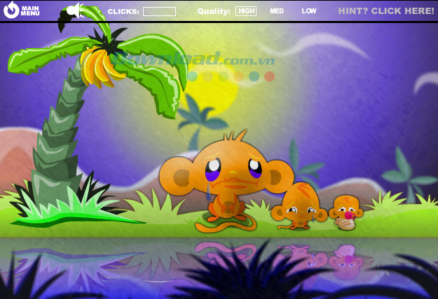 Chú khỉ buồn hay Monkey go happy