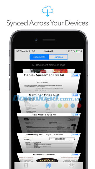 Đồng bộ file PDF