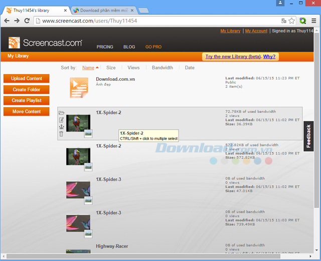 Screencast