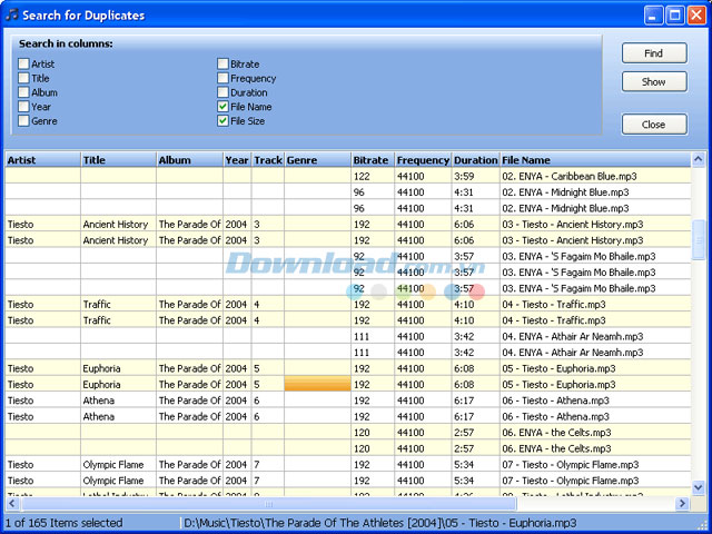 Audio Catalog