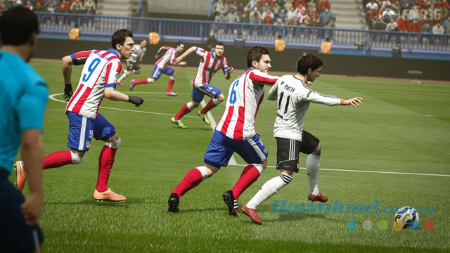 FIFA 16 mang đến trải nghiệm bóng đá chân thực với cải tiến gameplay và đội tuyển nữ. https://st.download.com.vn/data/image/2015/06/17/FIFA-16-2.jpg