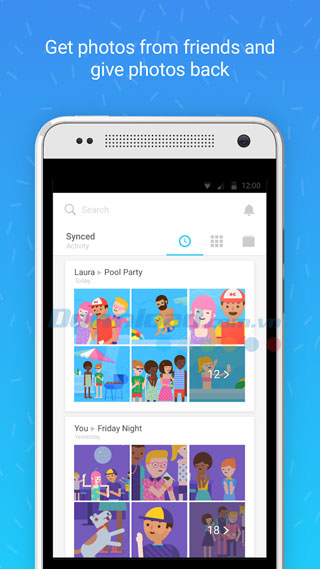 Moments cho Android