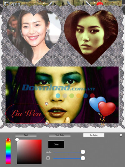 Chèn chữ vào ảnh