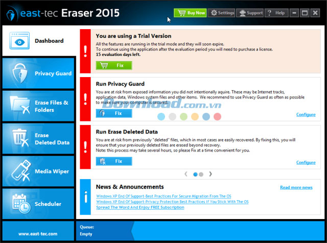 east-tec Eraser 2015 