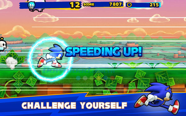 Game chú nhím siêu tốc Sonic Runners cho Android