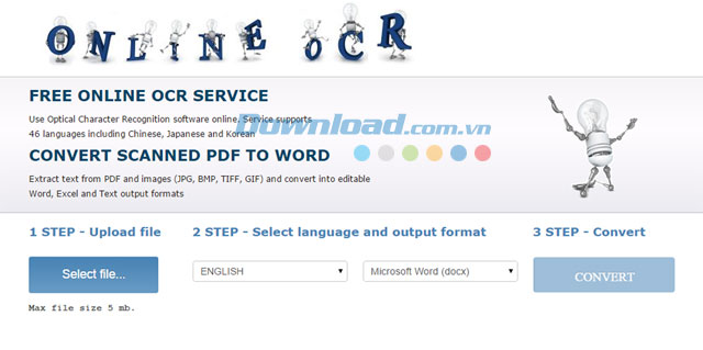 Free Scan and OCR to Word 