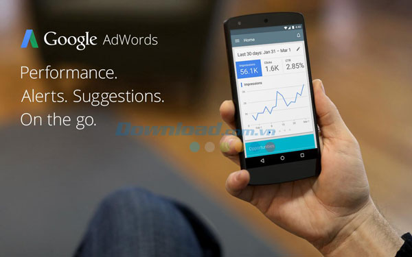 AdWords cho Android 
