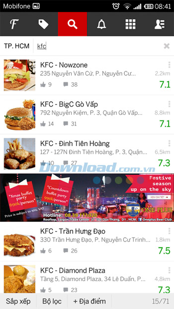 Foody cho Android