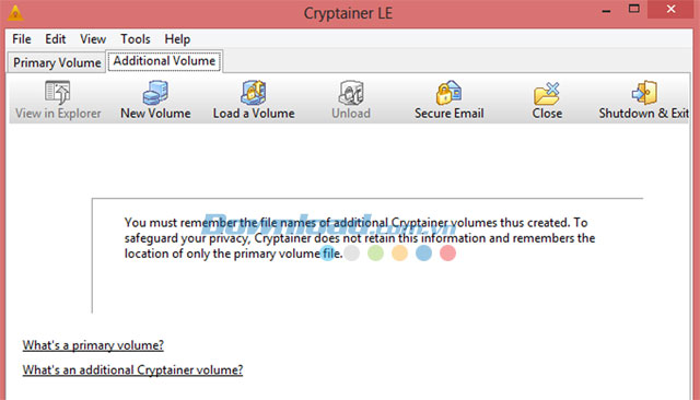 Cryptainer ME