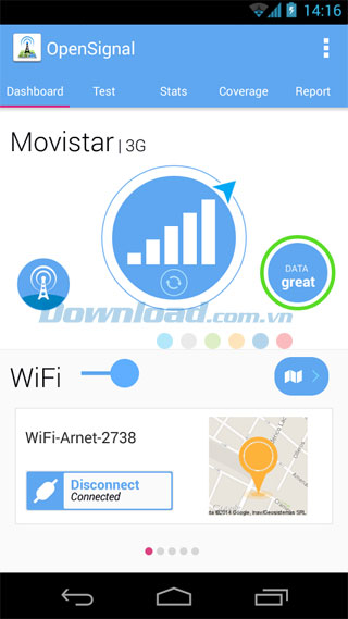Opensignal cho Android
