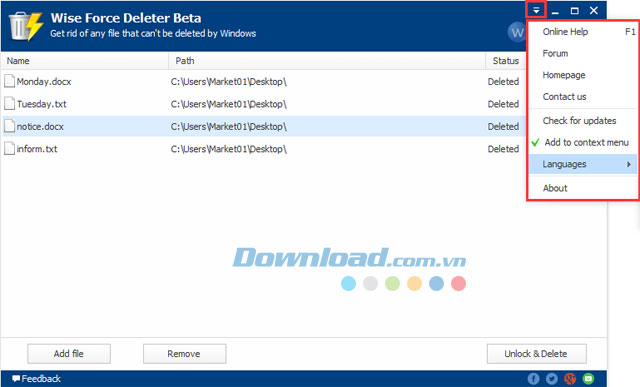 Wise Force Deleter 