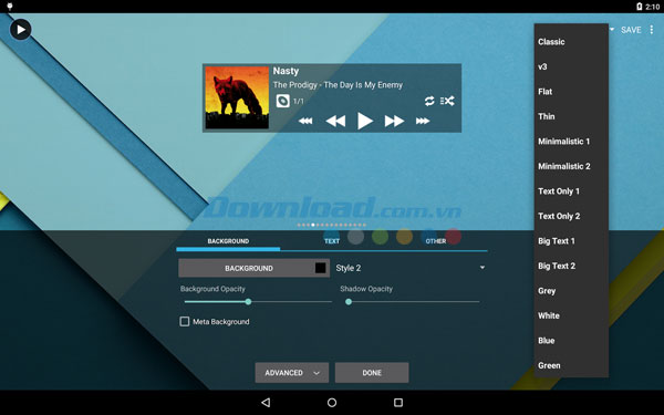 Poweramp Music Player cho Android