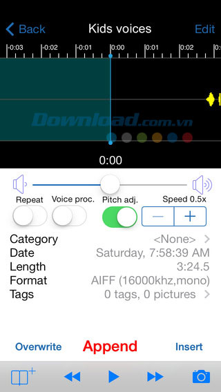 Điều chỉnh âm thanh